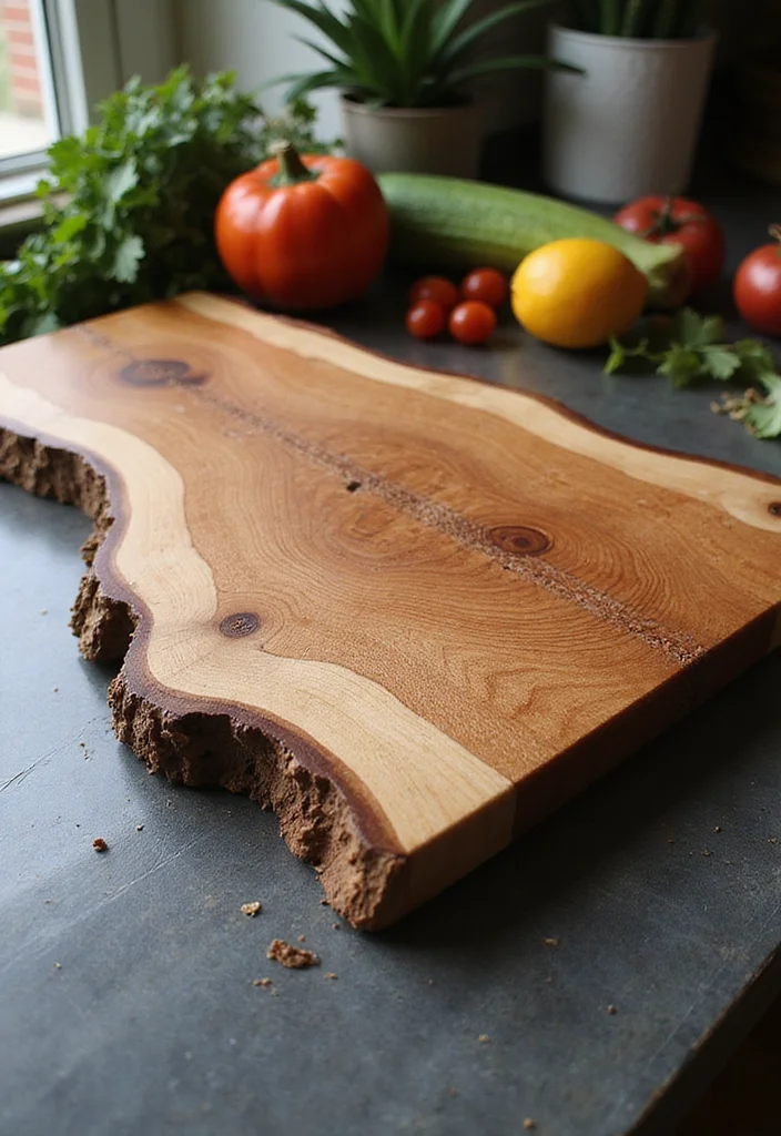 15 Beautiful Wooden Cutting Boards That Add Rustic Charm to Any Kitchen (Don't Miss #8!) - 4. Artisan Handcrafted Boards 1