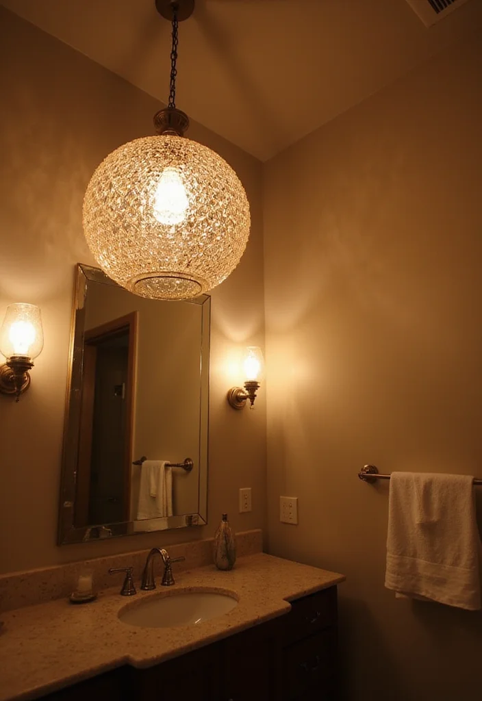 18 Jaw-Dropping Bathroom Transformations Under $500 (You Won't Believe #12!) - 4. The Power of Lighting