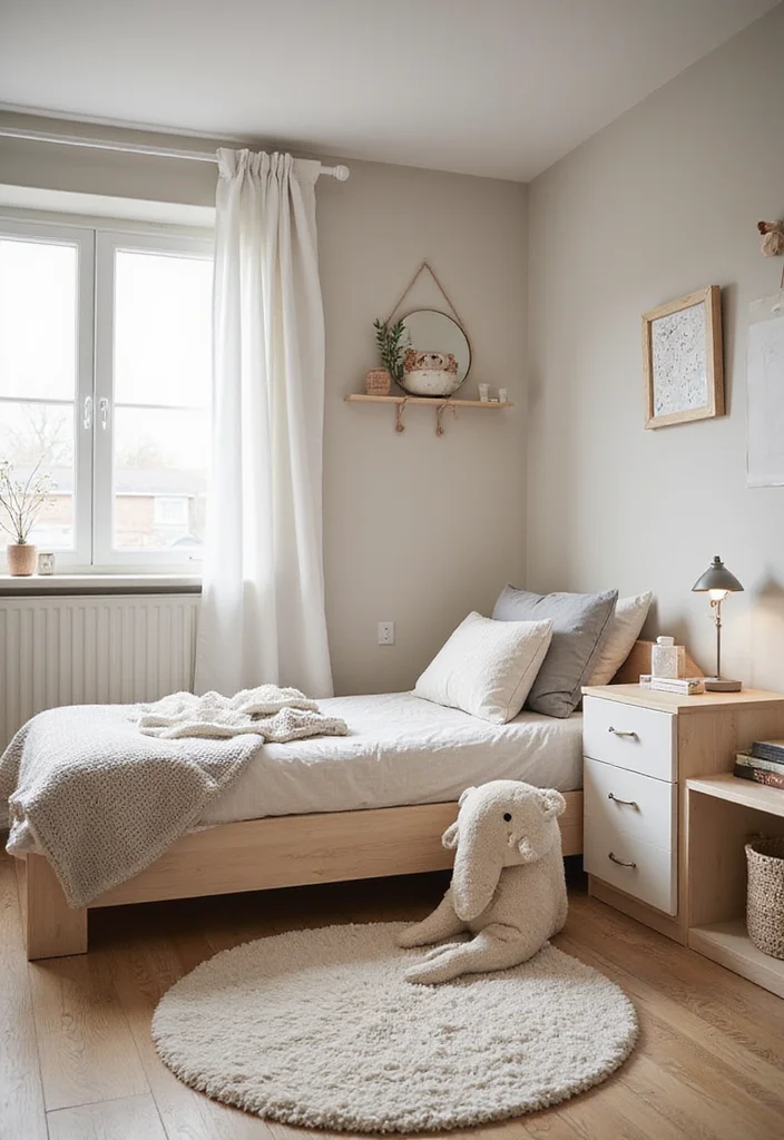 19 Whimsical Kids' Room Ideas That'll Spark Joy and Imagination! - 17. Cozy Scandinavian Style 1