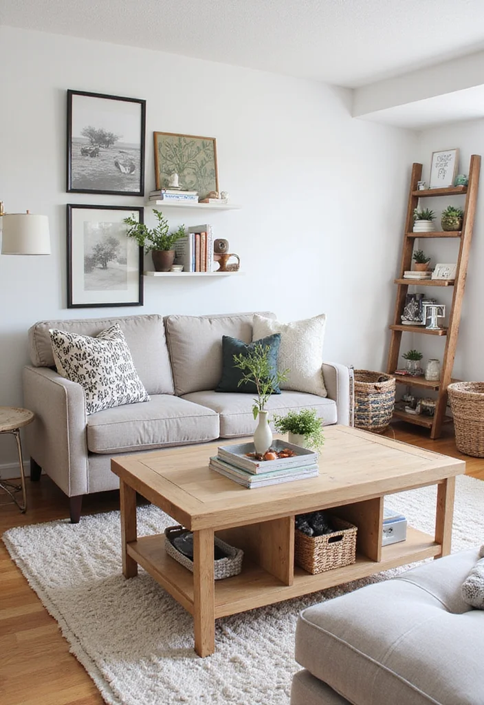 20 Stunning Living Room Ideas That'll Make You Never Want to Leave Home! - 11. Smart Storage Solutions 1