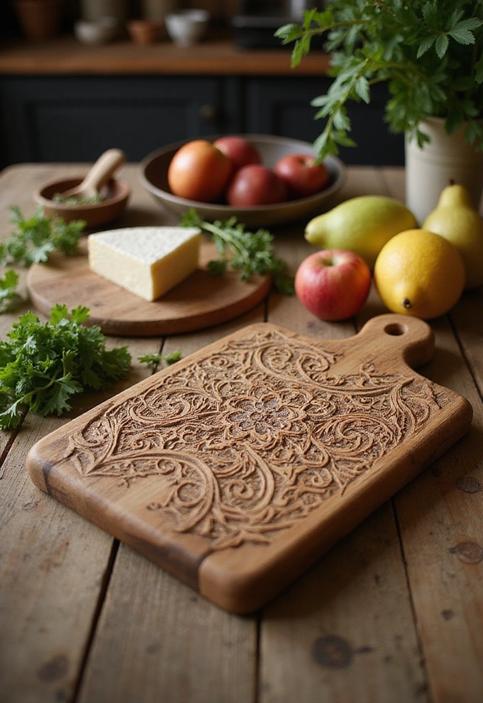 20 Unique Cutting Boards That Will Wow Your Guests (You’ll Love #15!) - 3. Hand-Carved Artisan Boards 1