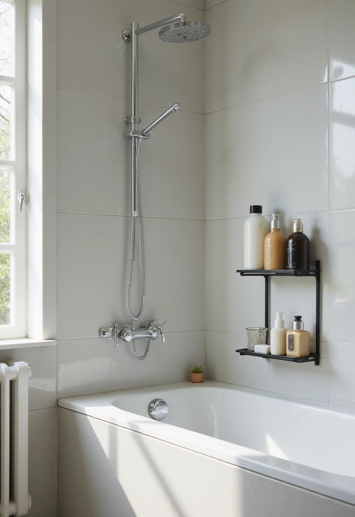 21 Bathroom Storage Hacks That'll Transform Your Tiny Space into a Dream Oasis! - 17. Utilize Shower Caddies 1