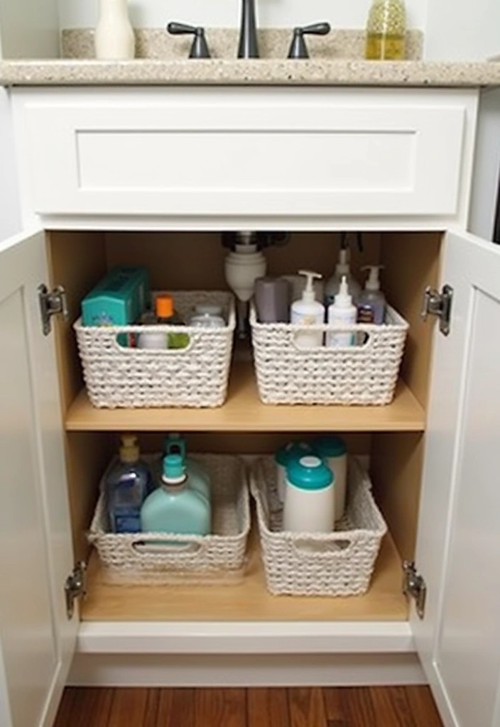 21 Bathroom Storage Hacks That'll Transform Your Tiny Space into a Dream Oasis! - 2. Under-Sink Storage Solutions 1