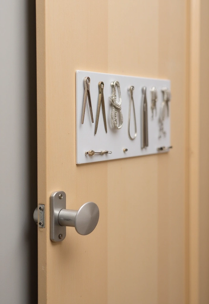 21 Bathroom Storage Hacks That'll Transform Your Tiny Space into a Dream Oasis! - 4. Magnetic Strips for Small Essentials 1