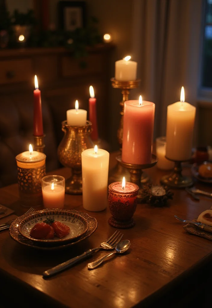 25 Castlecore Decor Ideas That'll Make Your Home Feel Like a Fairy Tale (You Won't Believe #12!) - 11. Mystical Candles