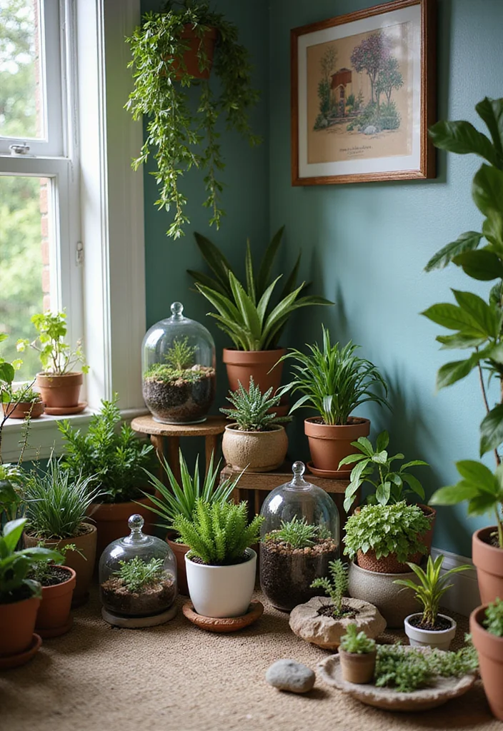 25 Castlecore Decor Ideas That'll Make Your Home Feel Like a Fairy Tale (You Won't Believe #12!) - 20. Enchanted Garden Decor