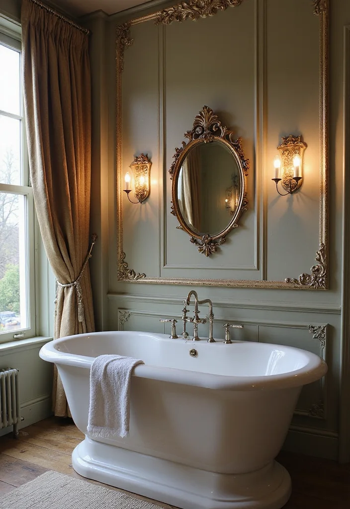 25 Castlecore Decor Ideas That'll Make Your Home Feel Like a Fairy Tale (You Won't Believe #12!) - 24. Castlecore Inspired Bathrooms