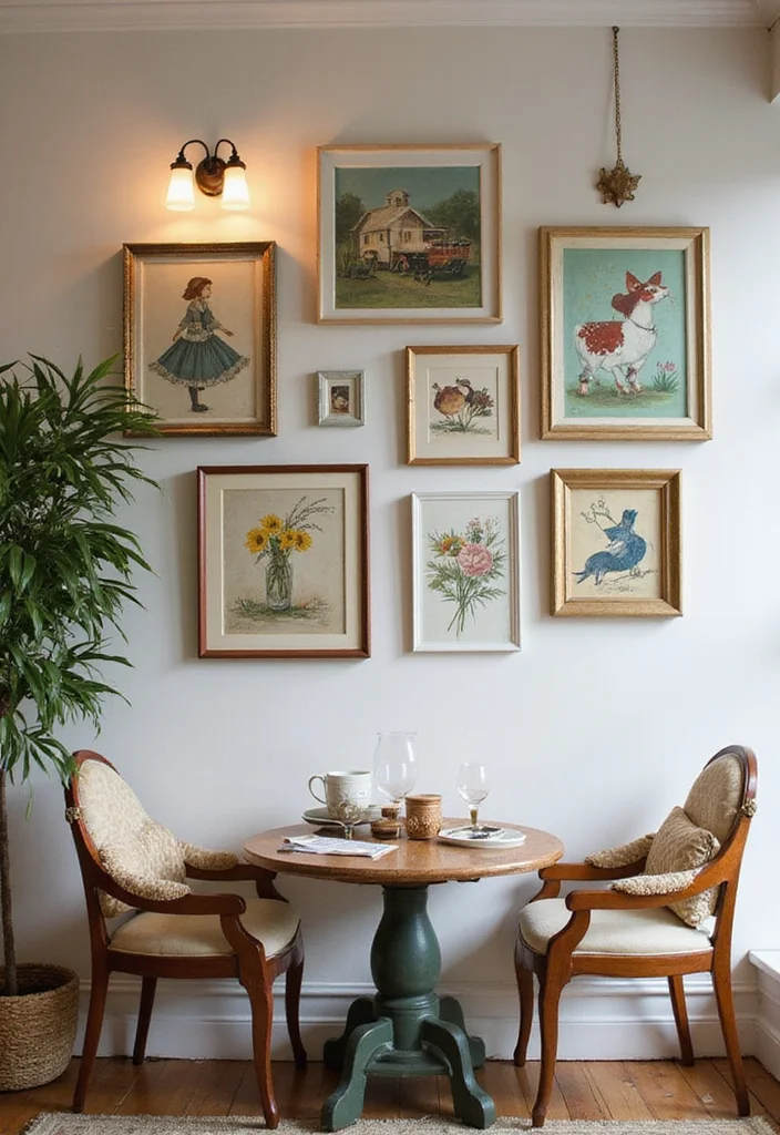 25 Castlecore Decor Ideas That'll Make Your Home Feel Like a Fairy Tale (You Won't Believe #12!) - 7. Whimsical Wall Art