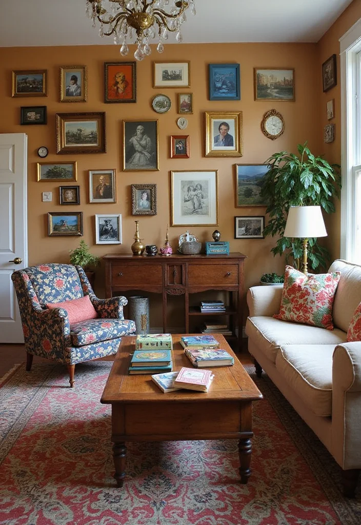 25 Living Room Ideas That'll Make Your Home the Coziest Spot on the Block! - 3. Vintage Finds for Unique Charm 1