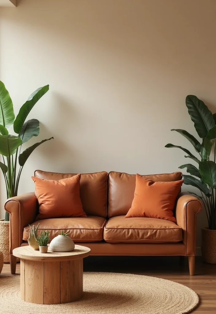 25 Living Room Ideas That'll Make Your Home the Coziest Spot on the Block! - 5. Embrace Earthy Tones 1