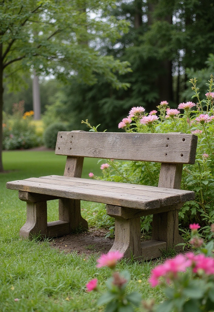 25 Rustic Wood Home Decor Ideas That'll Make You Say 'Wow!' (#14 Is a Game-Changer!) - 15. Wooden Bench Seat