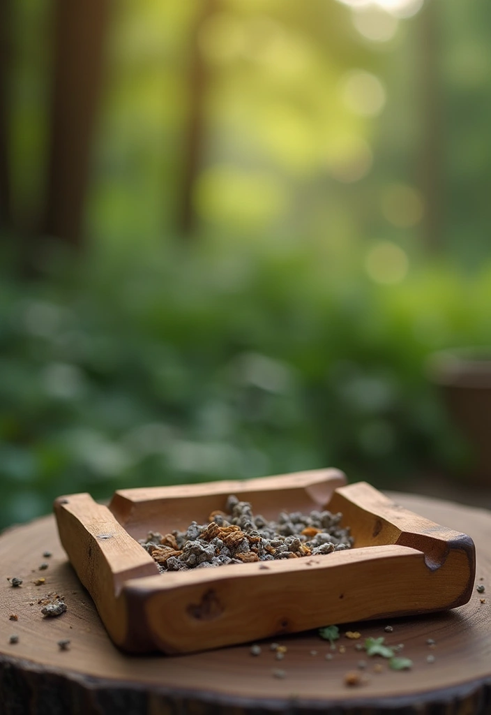 25 Rustic Wood Home Decor Ideas That'll Make You Say 'Wow!' (#14 Is a Game-Changer!) - 25. Wooden Ashtrays