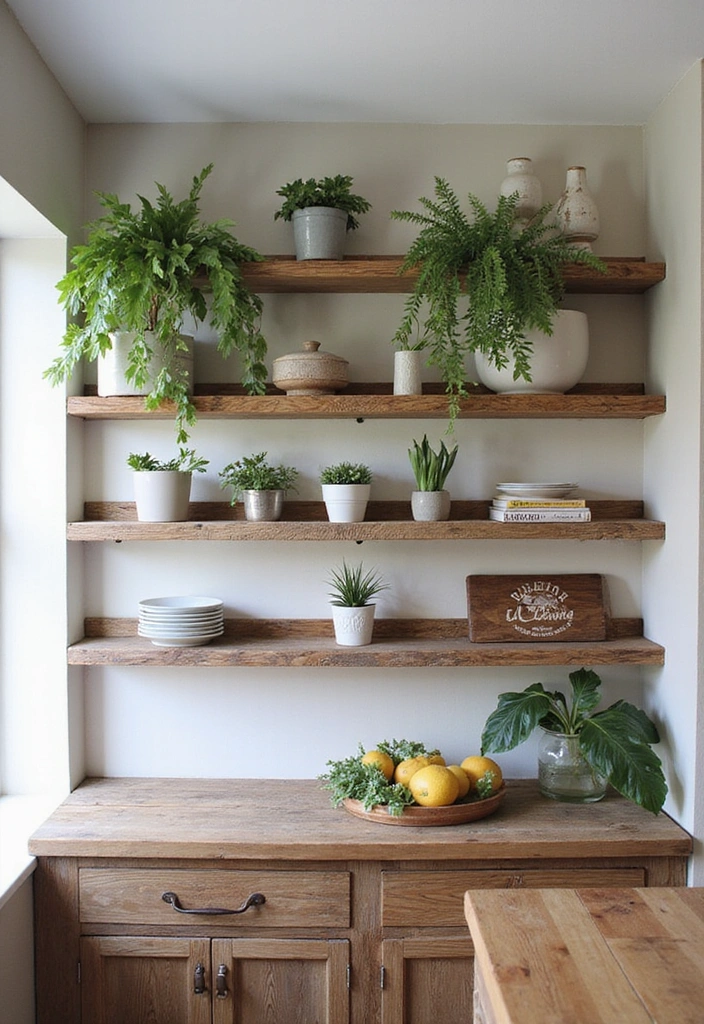 25 Rustic Wood Home Decor Ideas That'll Make You Say 'Wow!' (#14 Is a Game-Changer!) - 3. Reclaimed Barn Wood Shelves