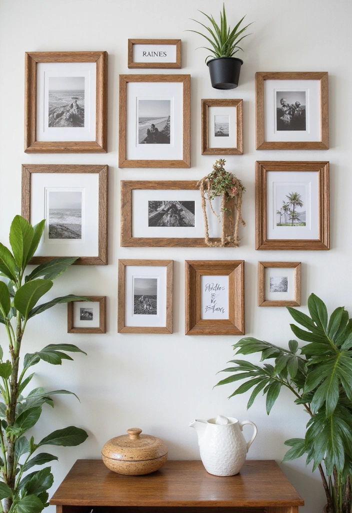 25 Rustic Wood Home Decor Ideas That'll Make You Say 'Wow!' (#14 Is a Game-Changer!) - 5. Wooden Picture Frames