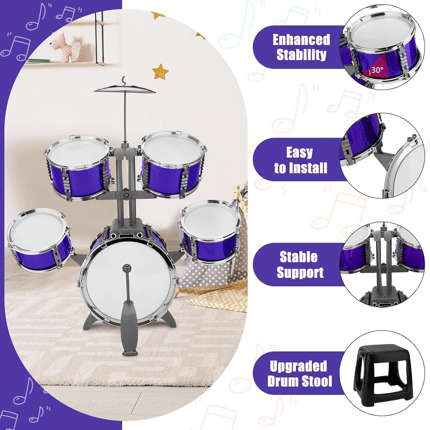 Kids Jazz Drum Set Review: right Tool for Our Shop?