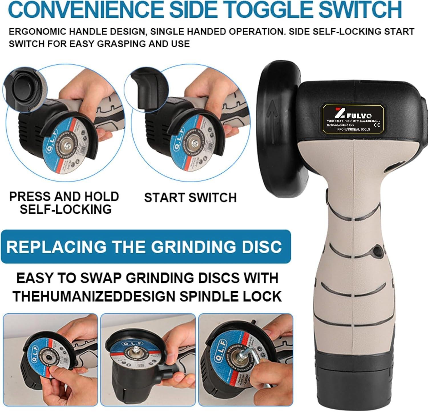 Cordless Mini Angle Grinder Review: Right for Our Shop?