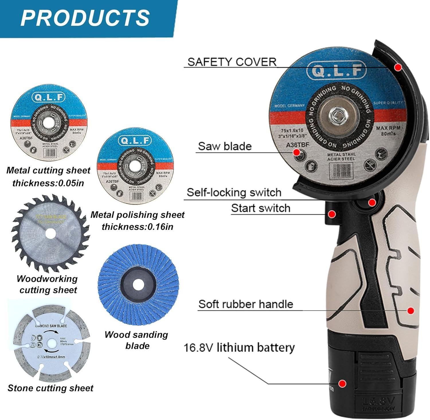 Cordless Mini Angle Grinder Review: Right for Our Shop?