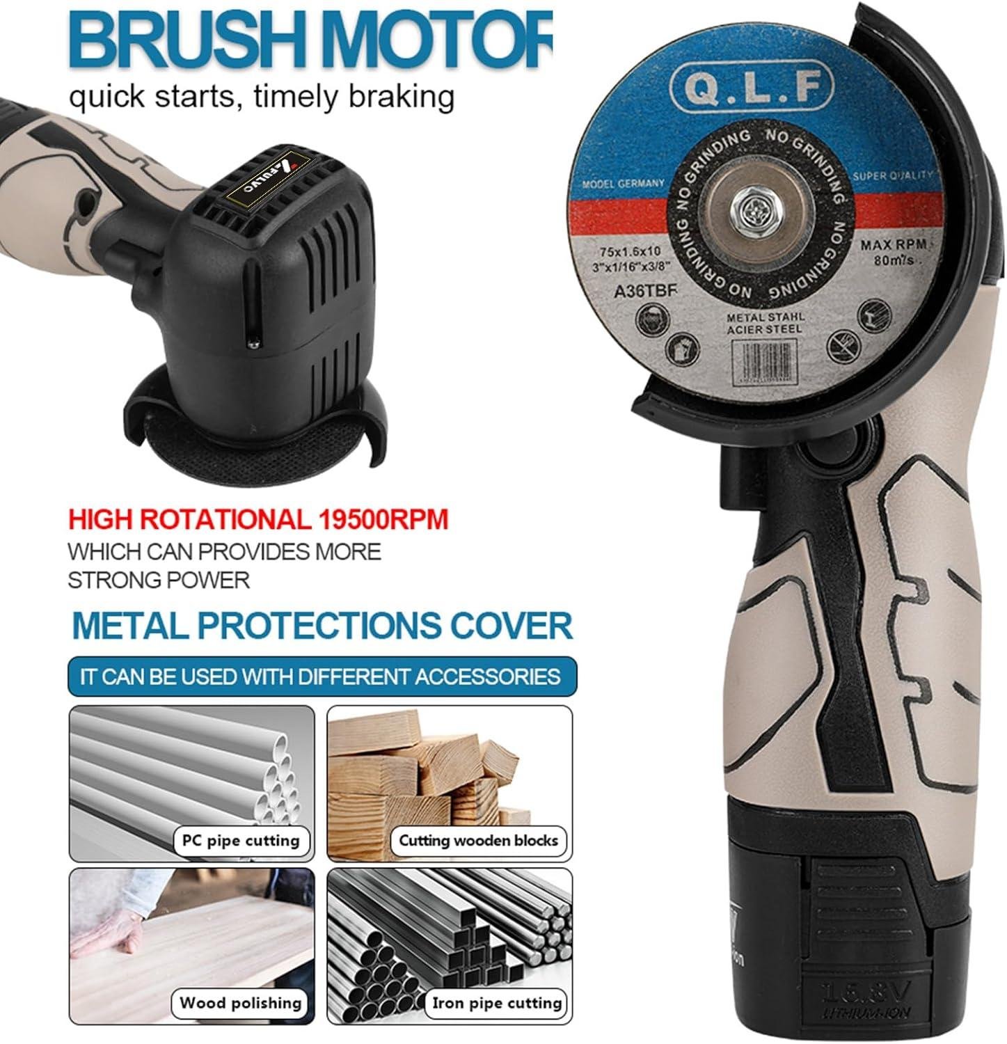 Cordless Mini Angle Grinder Review: Right for our Shop?