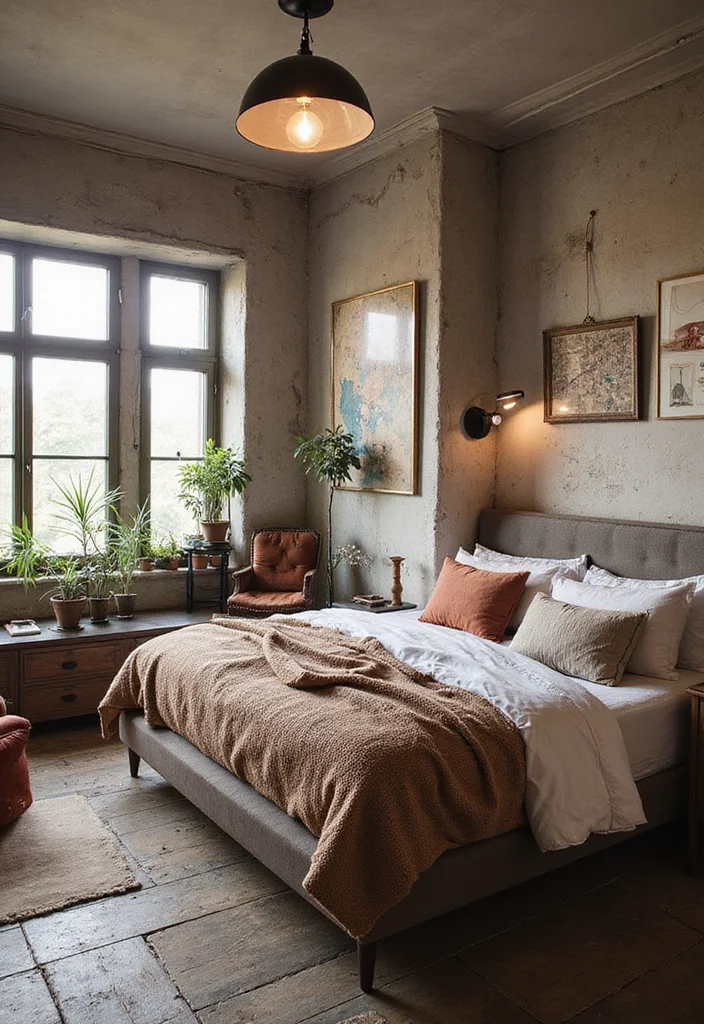 18 Stunning Bohemian Bedroom Inspirations That Will Transform Your Space! - 17. Mixing Old and New 1