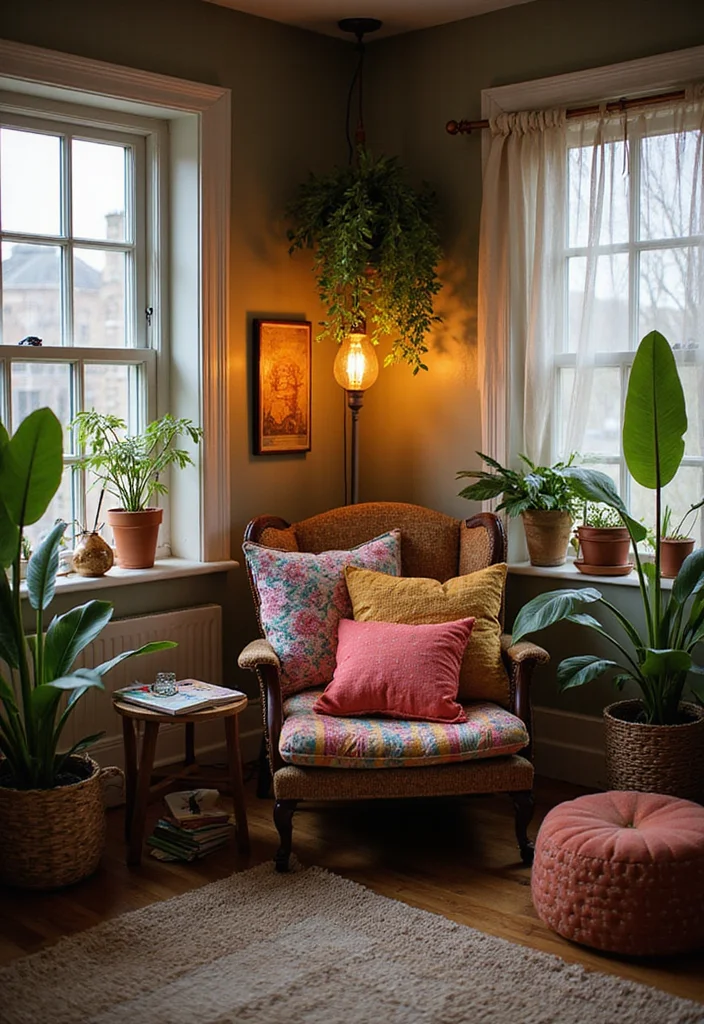 18 Stunning Bohemian Bedroom Inspirations That Will Transform Your Space! - 18. Intimate Nooks 1