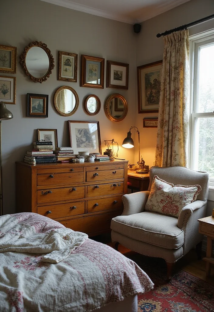 18 Stunning Bohemian Bedroom Inspirations That Will Transform Your Space! - 2. A Touch of Vintage 1