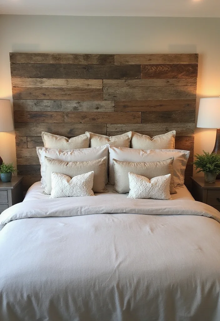 18 Tranquil Bedroom Makeover Ideas That'll Make You Want to Stay in Bed Forever (Check Out #12!) - 16. Unique Headboard Designs for Character 1