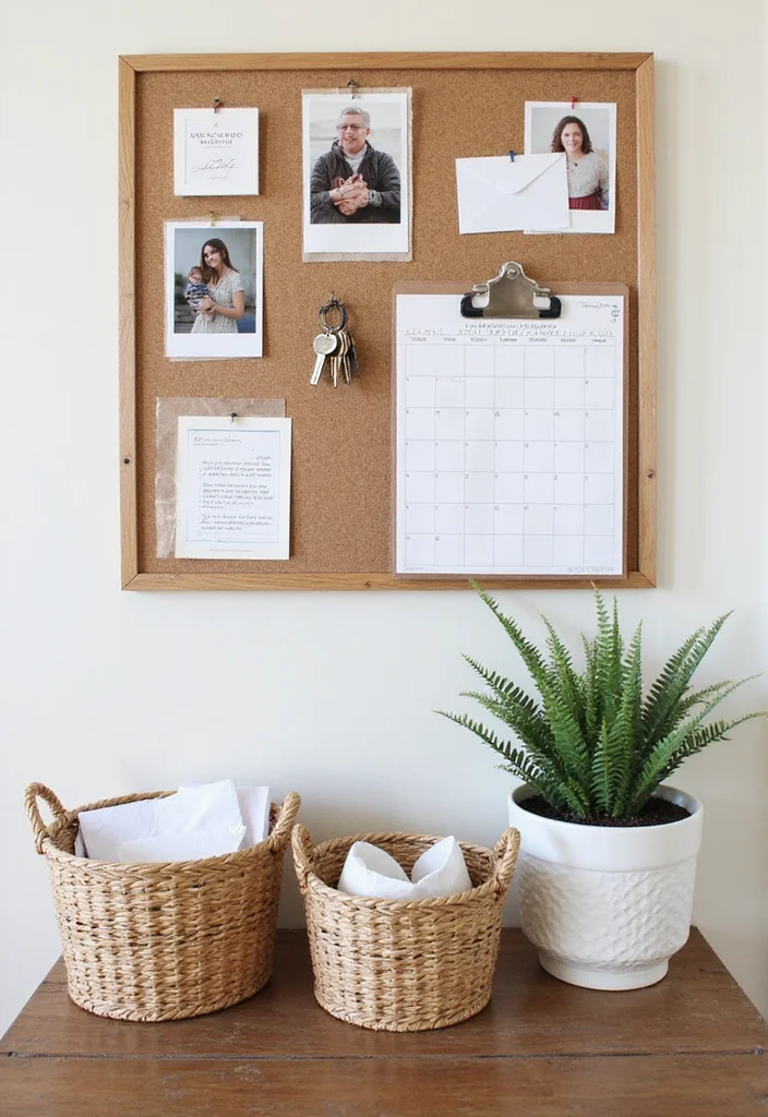 20 Home Organization Ideas That'll Maximize Your Space (You’ll Be Shocked by #12!) - 13. Create a Command Center 1