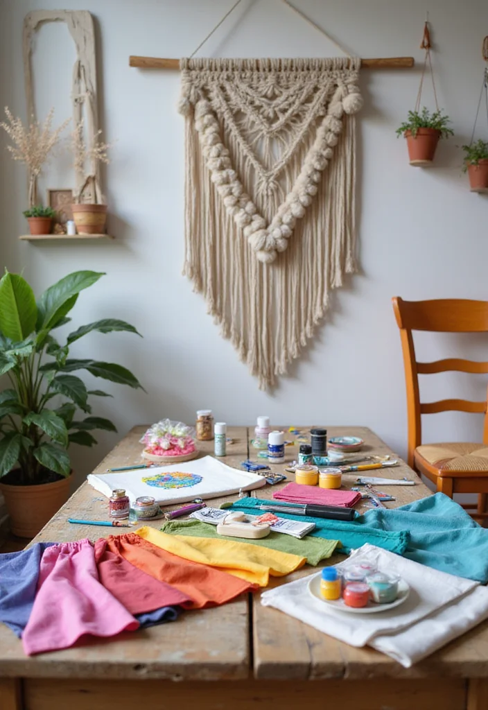 20 Stunning Anthropologie Decor Ideas That'll Turn Your Living Room into a Boho Paradise! - 15. Crafty DIY Projects 1