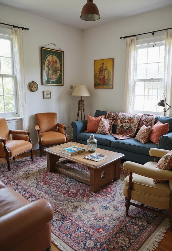 20 Stunning Anthropologie Decor Ideas That'll Turn Your Living Room into a Boho Paradise! - 7. Vintage Finds 1