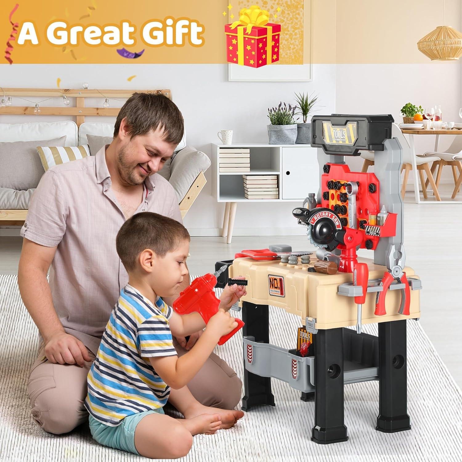 Kids Tool Bench Drill Review: Right for our ​Home Shop?