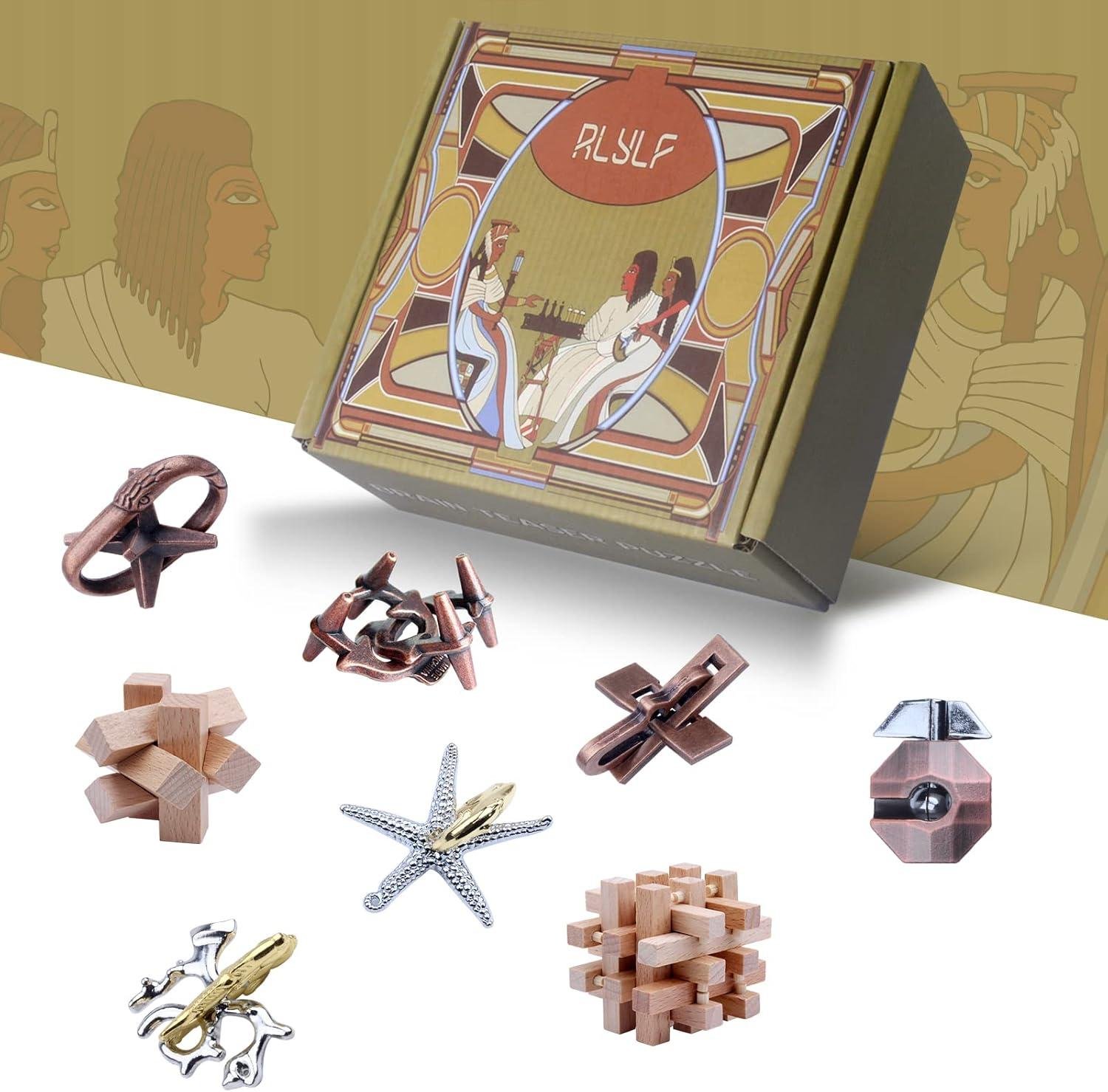 8pc Wooden Brain‌ Teaser Jigsaw Review: Shop Fit?