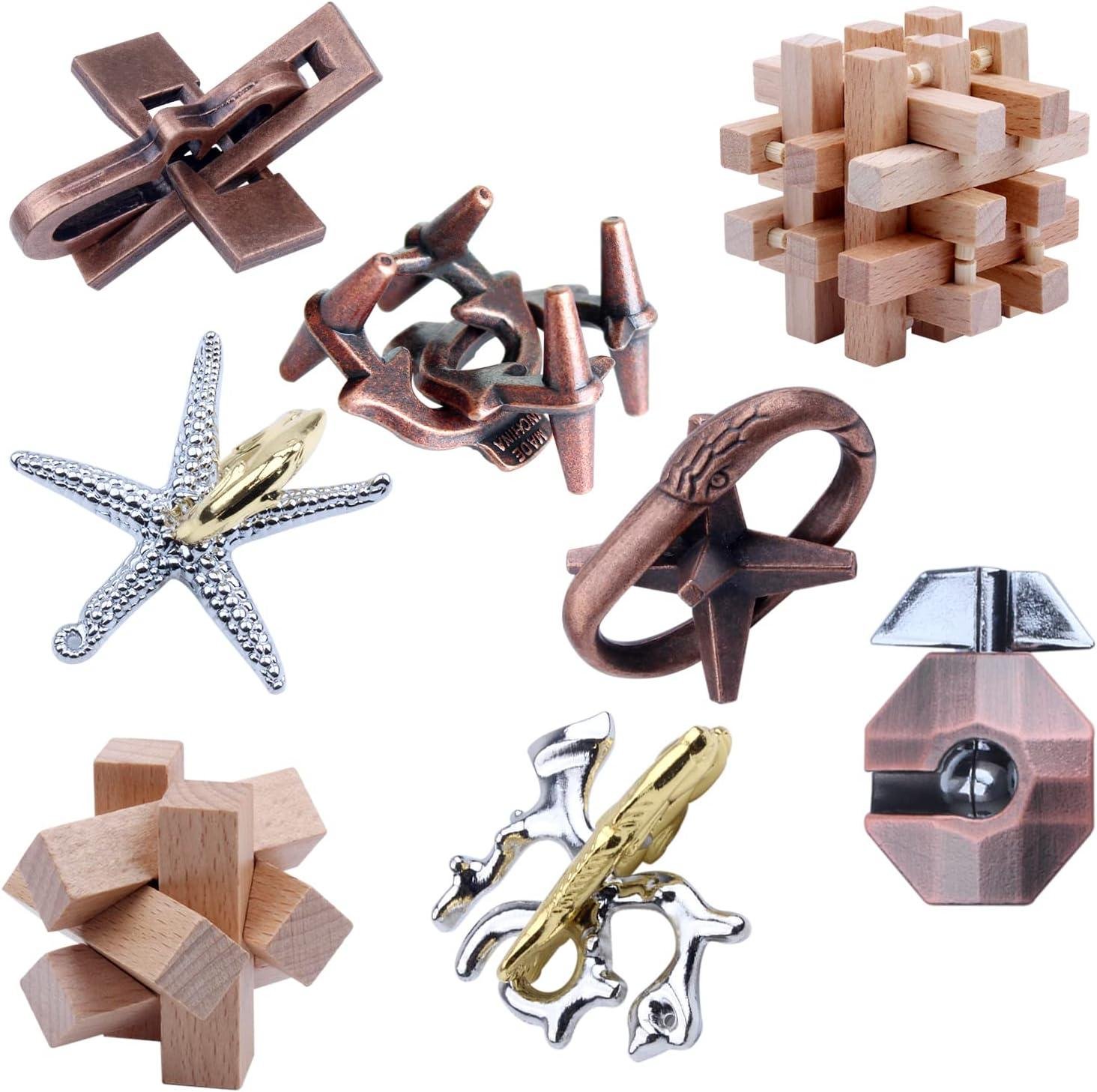 8pc Wooden Brain Teaser Jigsaw Review:⁤ Shop ​Fit?