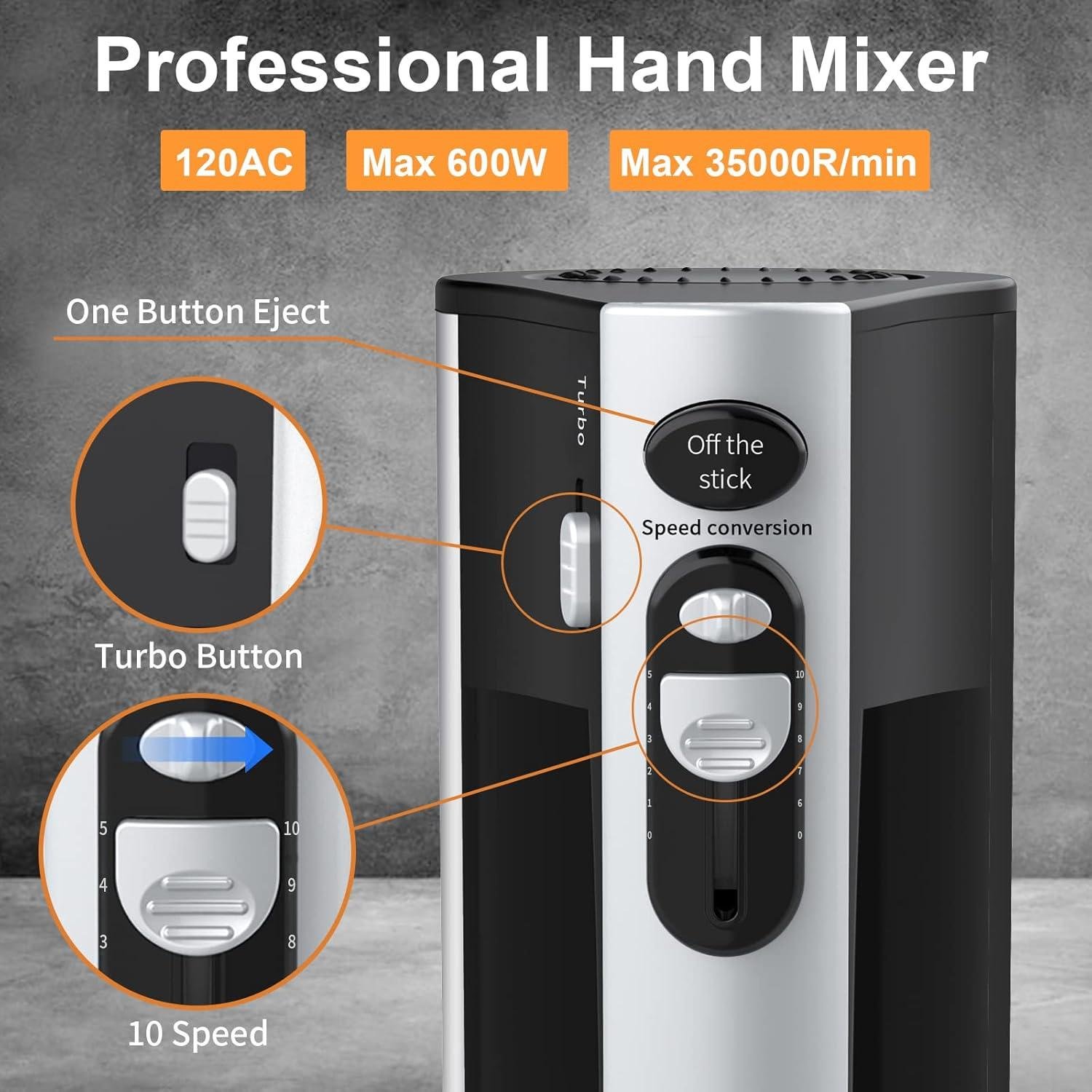 600W Hand Mixer Review: ‍Right Tool for Our Shop?