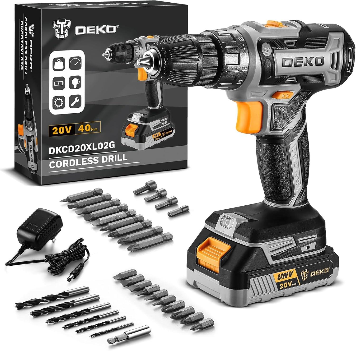 DEKO PRO 20V Cordless Drill Review: Right for‍ Us?