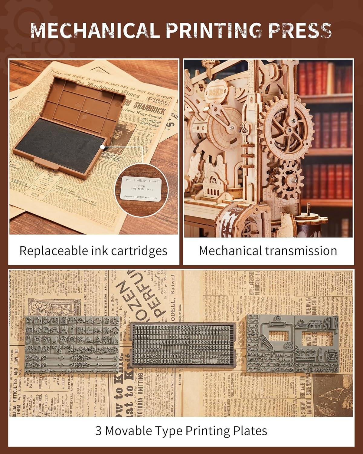 ROKR LK602 Printing Press Kit⁤ Review: Shop-Worthy?