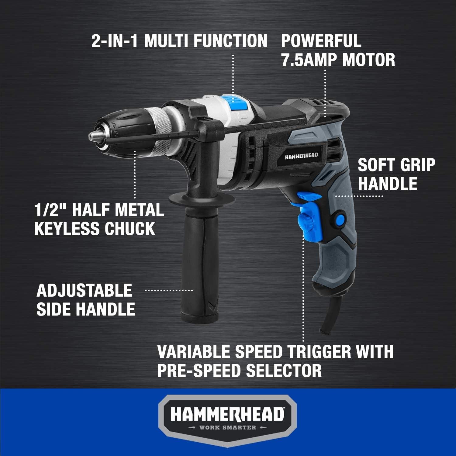 Hammerhead HAHD075 Hammer Drill Review: ‌Right for Us?