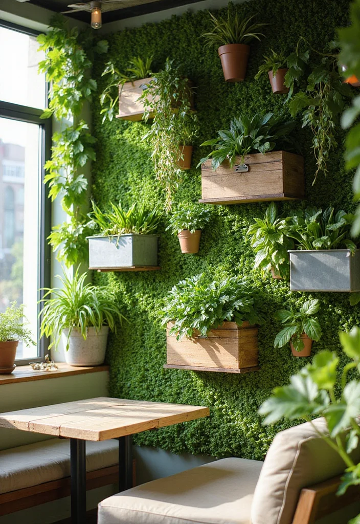 14 Unique Wall Art Ideas That'll Make Your Home Shine (You Won't Believe #6!) - 9. Wall-Mounted Planters 1