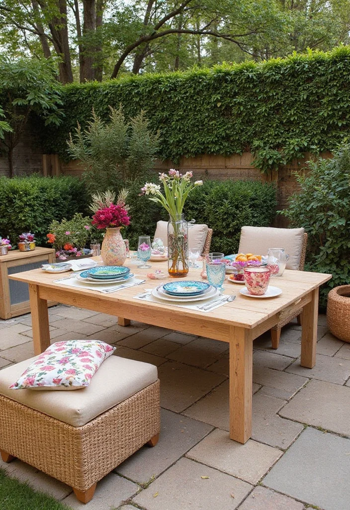 15 Stunning Outdoor Tables That Will Transform Your Patio into an Entertainer's Dream! - 10. Customizable Options 1