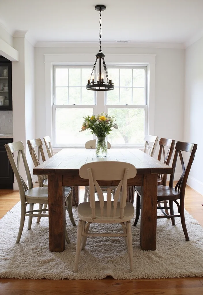 17 Family-Friendly Modern Farmhouse Decor Ideas That Are Easy to Implement! - 3. Rustic Furniture Choices 1