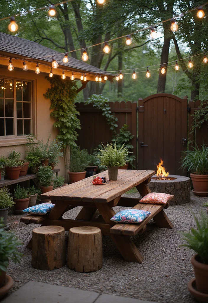 17 Family-Friendly Modern Farmhouse Decor Ideas That Are Easy to Implement! - 9. Charming Outdoor Spaces 1