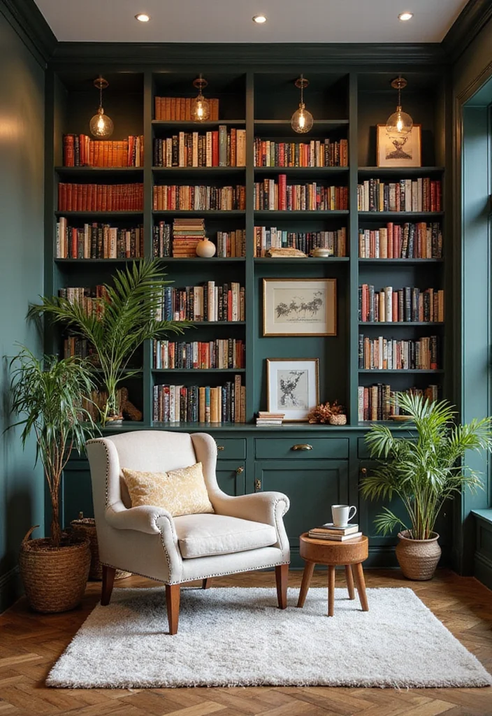 20 Cozy Living Room Ideas That'll Make You Want to Curl Up with a Good Book! (Wait Until You See #11!) - 6. Bookshelves Galore 1