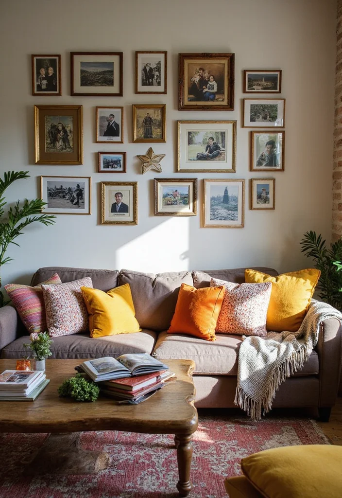 20 Cozy Living Room Ideas That'll Make You Want to Curl Up with a Good Book! (Wait Until You See #11!) - 7. Personal Touches 1