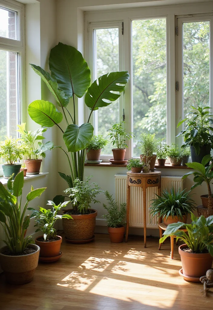 20 Cozy Living Room Ideas That'll Make You Want to Curl Up with a Good Book! (Wait Until You See #11!) - 8. A Touch of Nature 1