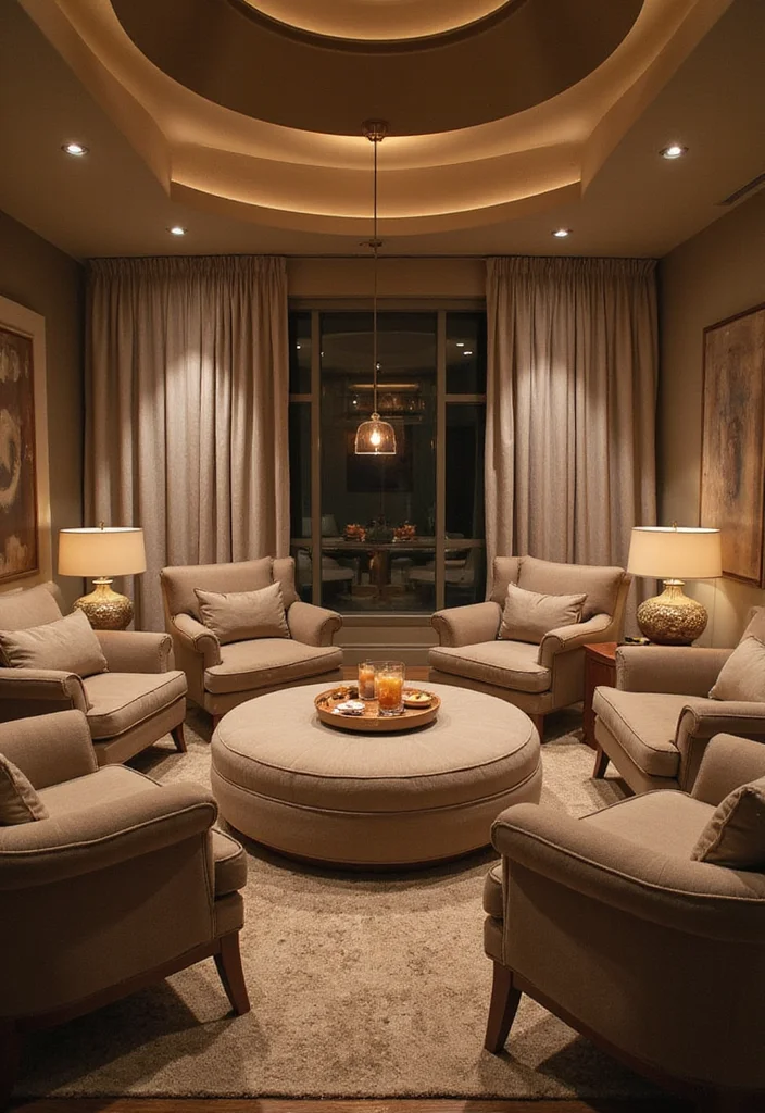 20 Cozy Living Room Ideas That'll Make Your Friends Jealous (You Won't Believe #12!) - 5. Cozy Seating Arrangements 1