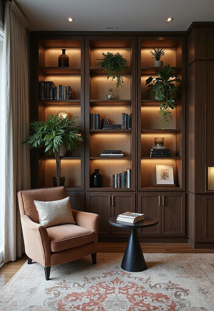 20 Living Room Ideas That'll Make You Want to Curl Up and Never Leave! (#7 Is a Game Changer!) - 14. Multi-Functional Bookshelves 1