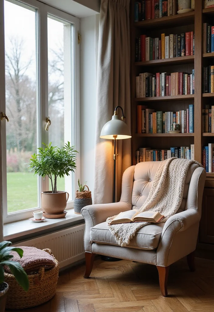 20 Living Room Ideas That'll Make You Want to Curl Up and Never Leave! (#7 Is a Game Changer!) - 2. A Cozy Reading Nook 1