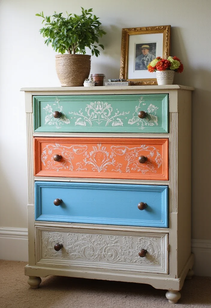 21 Dreamy Bedroom Makeovers That Cost Less Than $100 (You Won't Believe #7!) - 4. Upcycled Furniture Finds 1