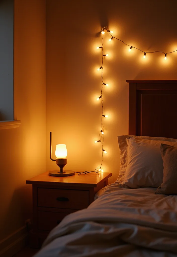 21 Dreamy Bedroom Makeovers That Cost Less Than $100 (You Won't Believe #7!) - 6. Soft Lighting Solutions 1