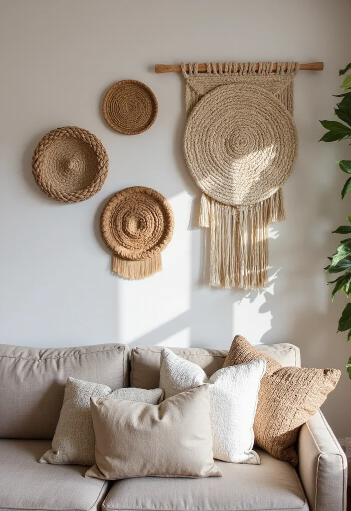 22 Artisan Sustainable Home Furnishings That Support Local Craftspeople! - 10. Natural Fiber Wall Hangings 1