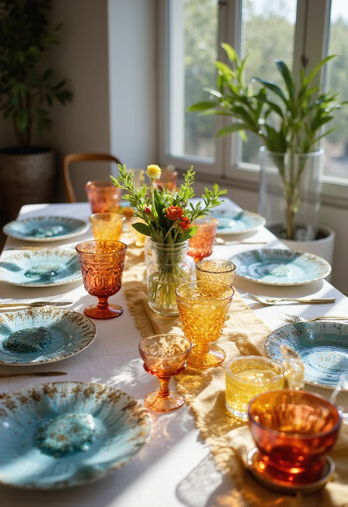 22 Artisan Sustainable Home Furnishings That Support Local Craftspeople! - 8. Handcrafted Glassware 1